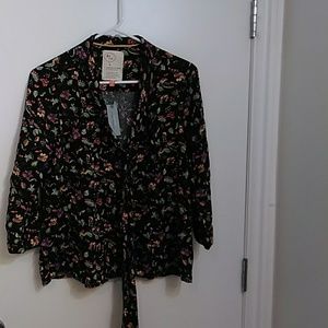 NWT 52 Conversations by Anthropologie blouse